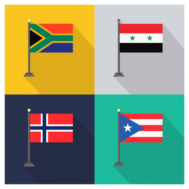 South Africa Siria Norway Puerto Rico