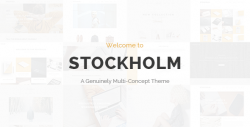 Stockholm – A Genuinely Multi-Concept Theme – WordPress