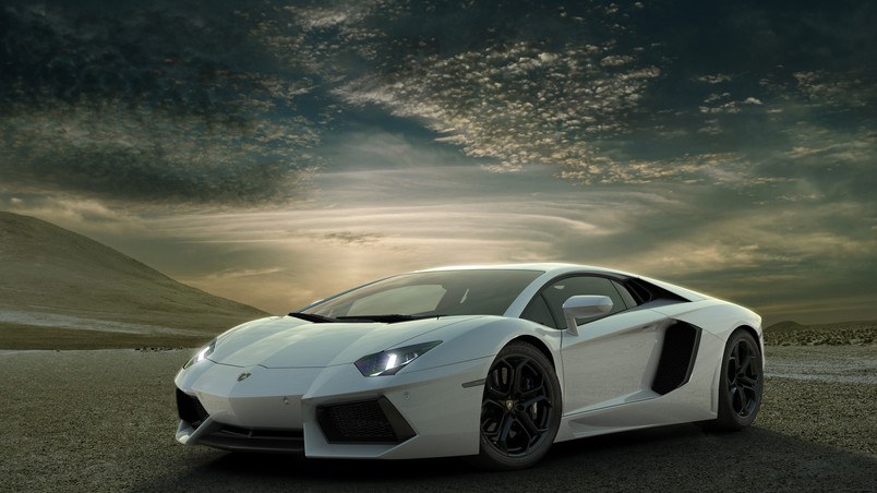 Superb Lamborghini Aventador HD Wallpaper