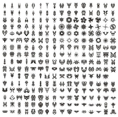 Tide totem element vector material -1