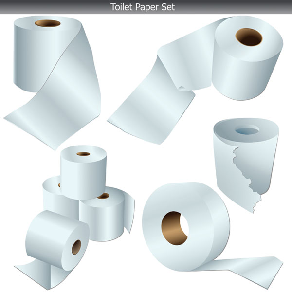 Toilet paper Vector