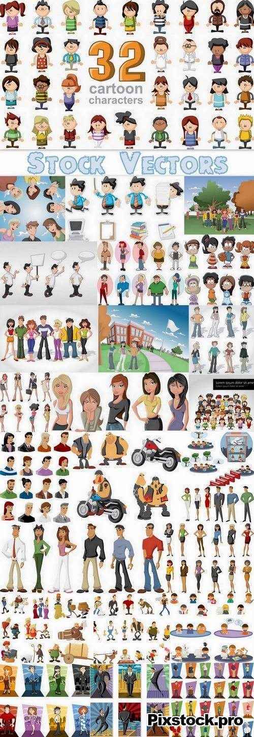 Toons people set – 25 Eps