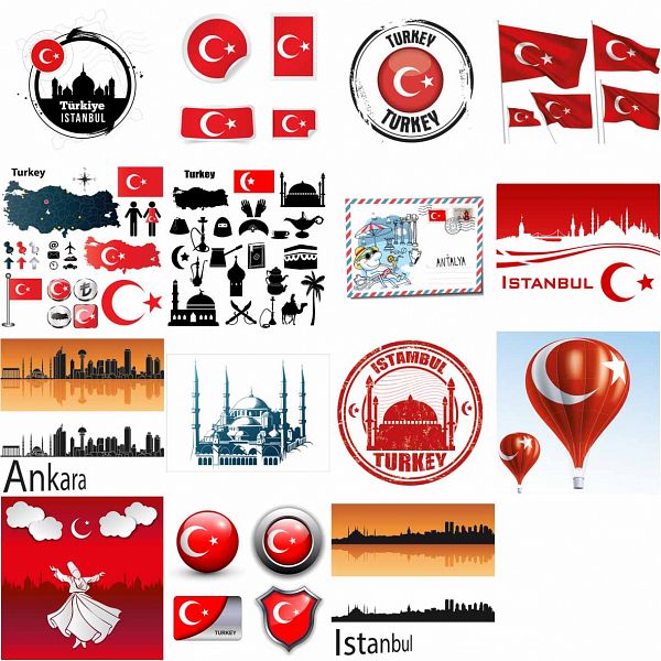 Türkiye vektörleri