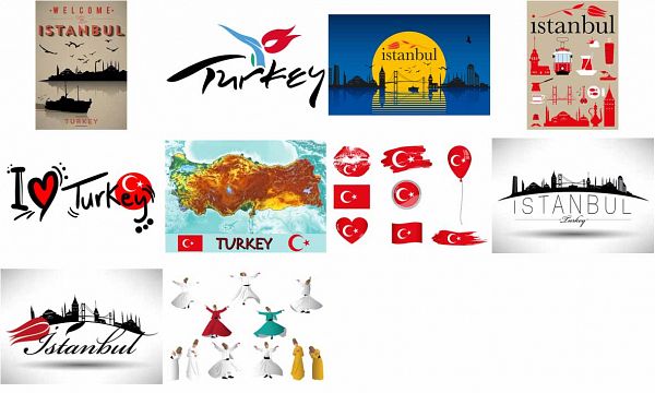 Türkiye vektörleri