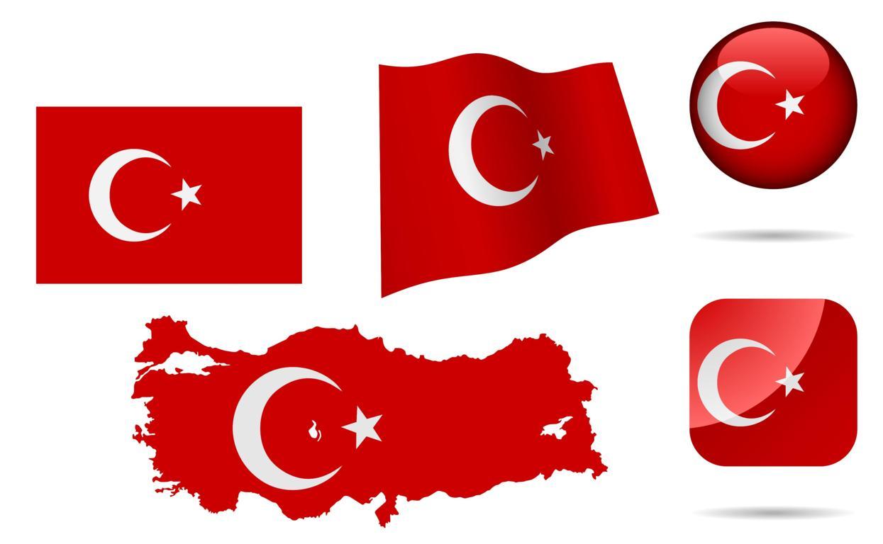 Turkey Symbols Collection [Türkiye Bayrakları – EPS File]