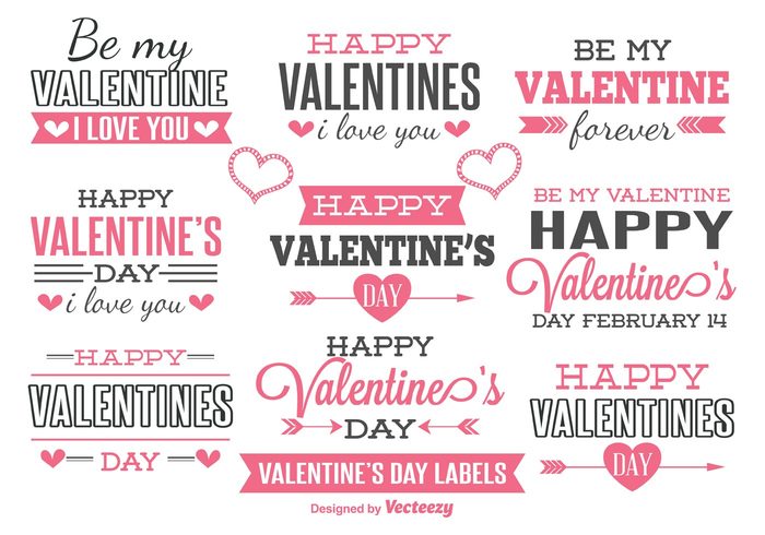 Valentines Day Labels