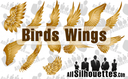 Vector Birds Wings – All-Silhouettes