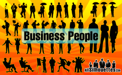 Vector Business People – All-Silhouettes
