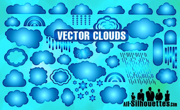 Vector Clouds – All-Silhouettes