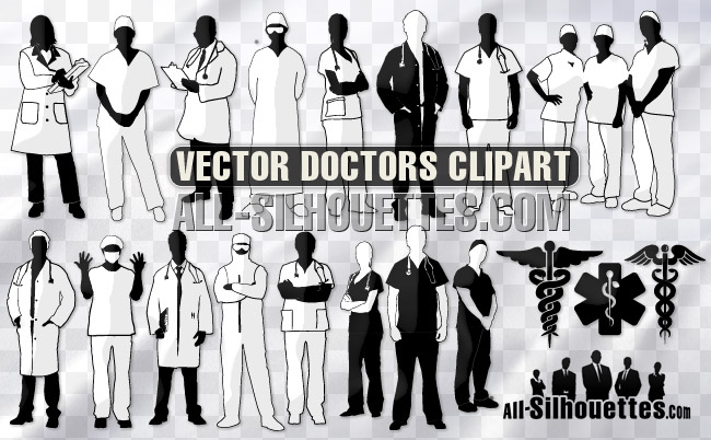 Vector medic doctor nurse