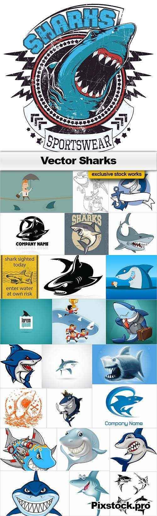 Vector Sharks