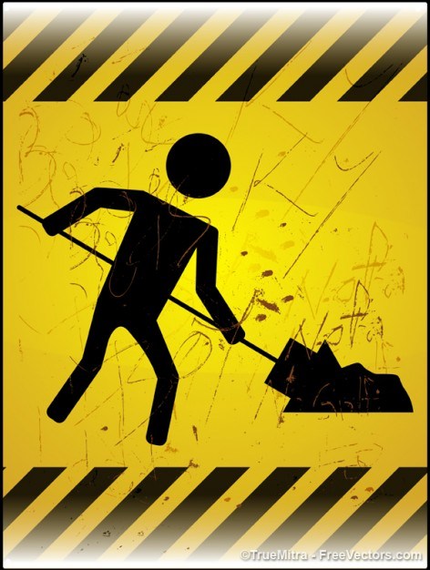 Worker symbol background  Vector | Free Download