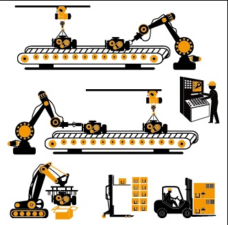 Worker with repair service vector 04