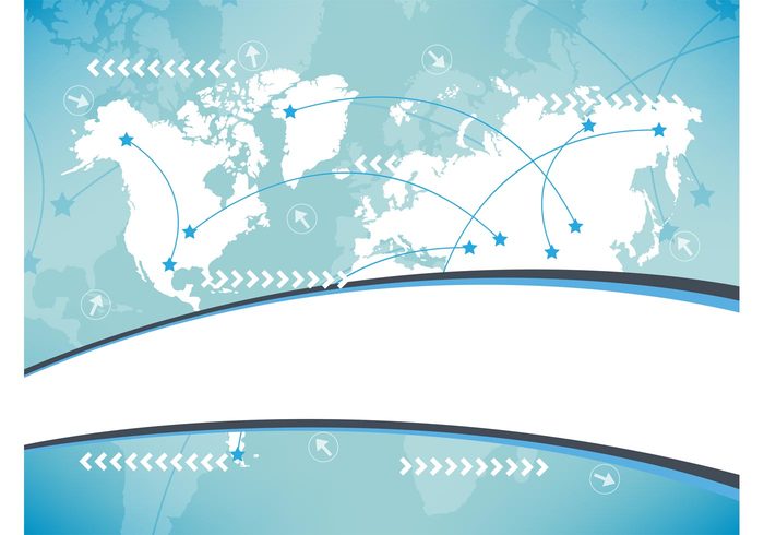 World Vector Background