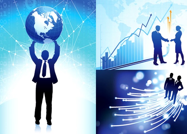 Business people vector character illustrator