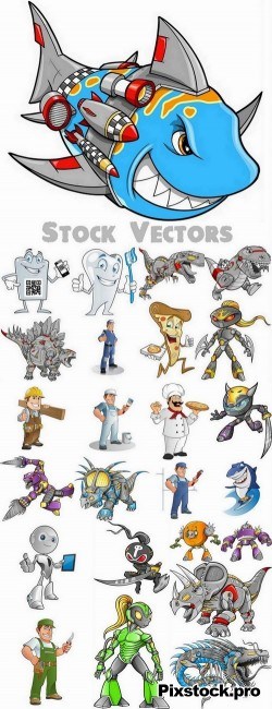 Cartoon Characters – 14 Eps – 11 Ai