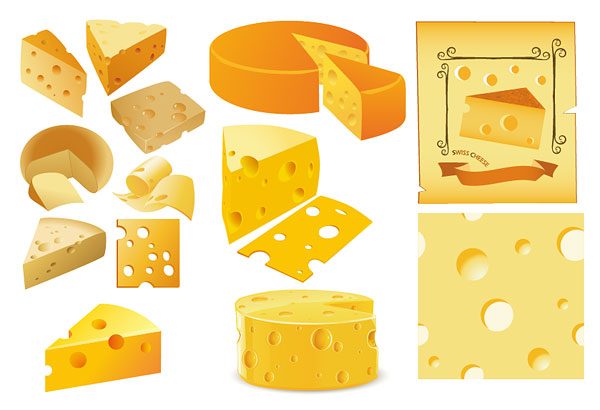 Cheese Vector material