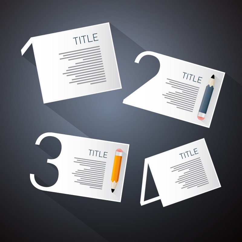 Digital information map vector material paper-cut design