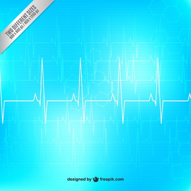 Electrocardigram background