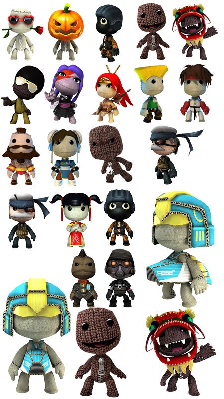 Little Big Planet cartoon characters