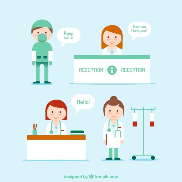 Medical characters pack