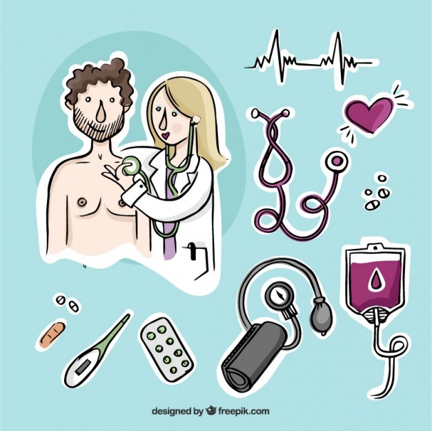 Medical Examination Illustration