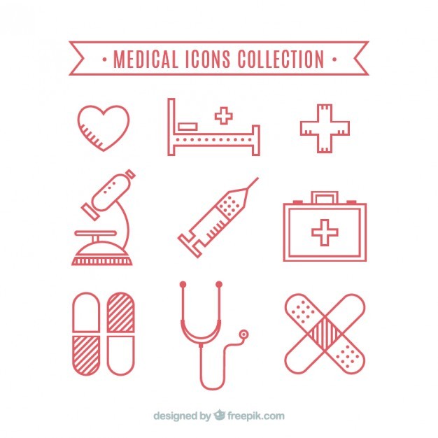 Medical icons collection