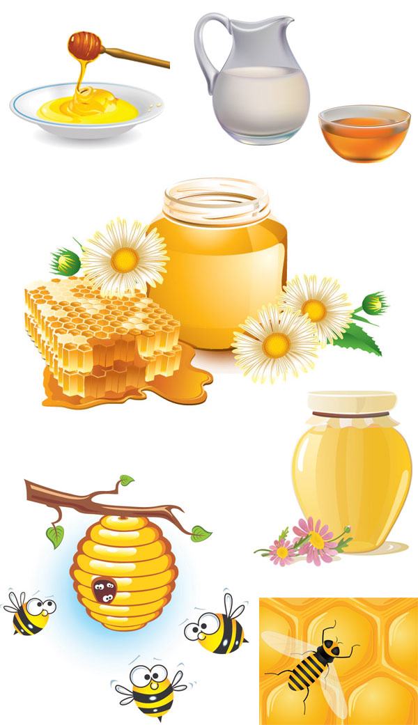 Mining honey bees vector