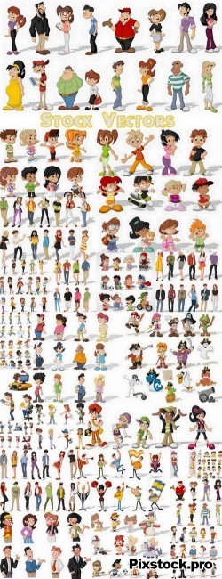 Toons people set #5 – 25 Eps