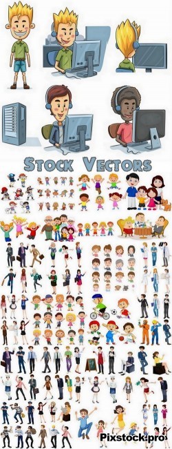 Toons people set #6 – 25 Eps