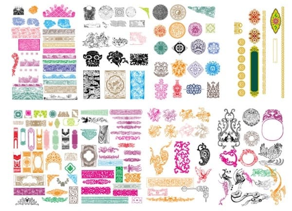 traditional patterns border pattern summary