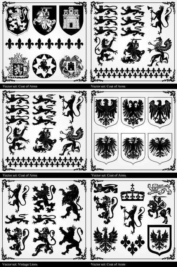 graphic black and white retro pattern