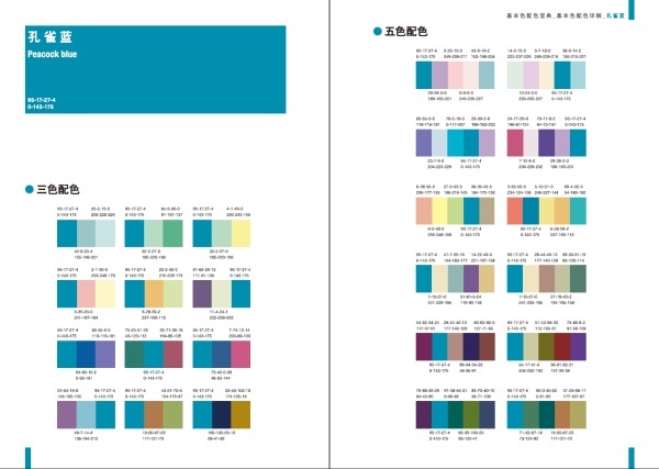 Classic four color schemes