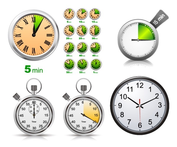 stopwatch clock vector material