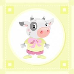 Baby cow design Vector | Free Download
