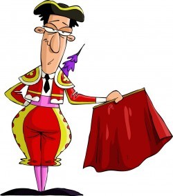 Cartoon magician vector