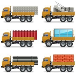 Cartoon truck vector