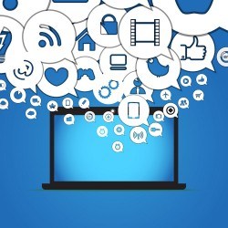 Computer dialog box icon vector