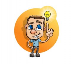 Creative Boy Vector Character – Vector Characters