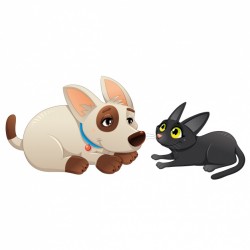 Dog and cat design Vector | Free Download
