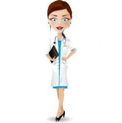 Female Doctor Vector Character – Vector Characters