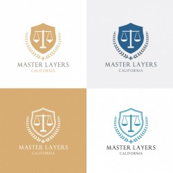 Four logo about justice Vector | Free Download