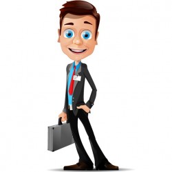 Free Businessman Vector Character – Vector Characters