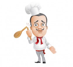 French Chef Vector Character – Vector Characters