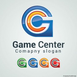 Game center logo Vector | Free Download