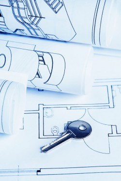 Key architectural drawings and picture material