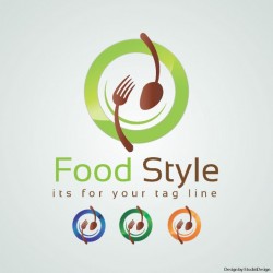 Logo for an organic restaurant Vector | Free Download
