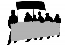 Silhouette figures vector design