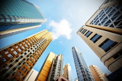 Skyscraper Photograph material