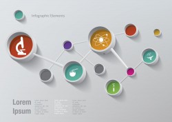 Three-dimensional graphic design vector